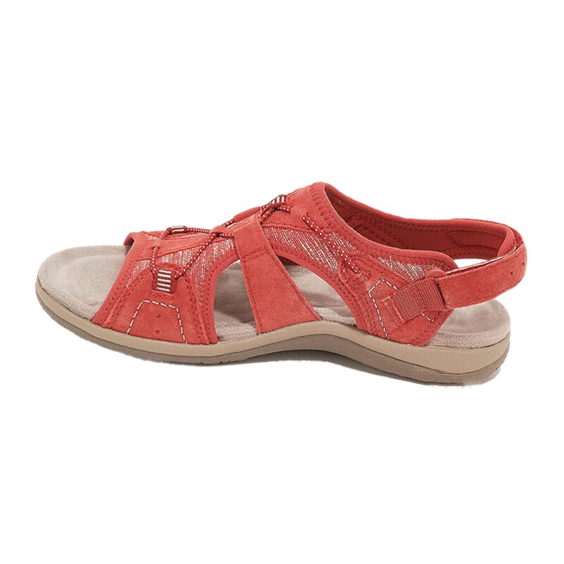 Úrsula | Sandalias acolchadas con velcro