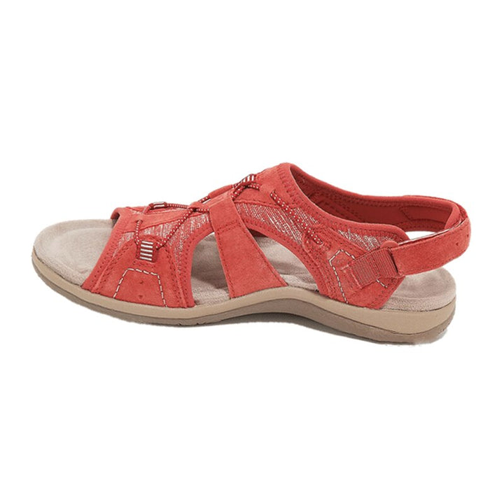 Úrsula | Sandalias acolchadas con velcro