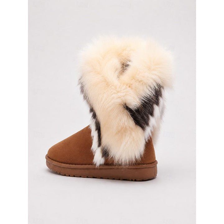 Esperanza | Botas de invierno con ribete peludo