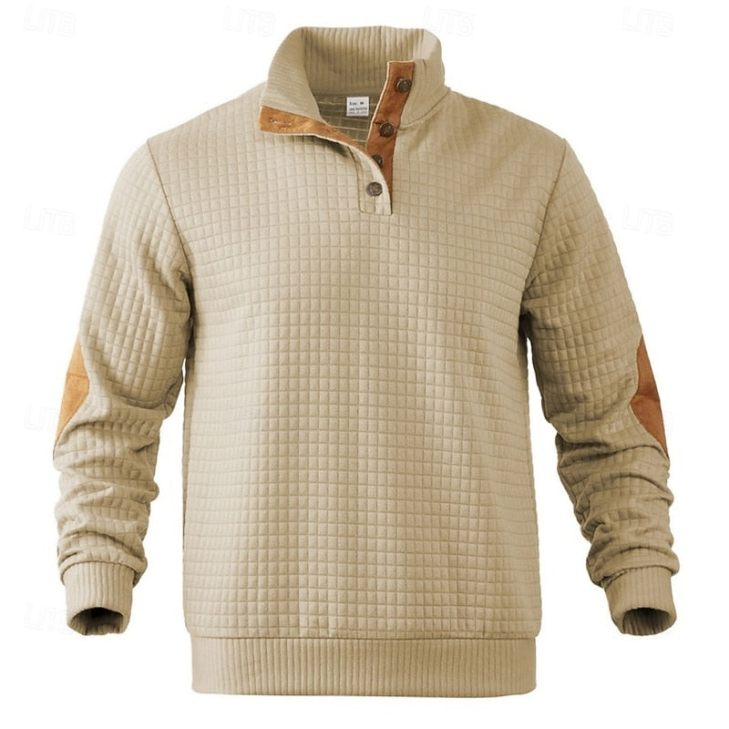 Patricio | Sweater texturado con cuello alto