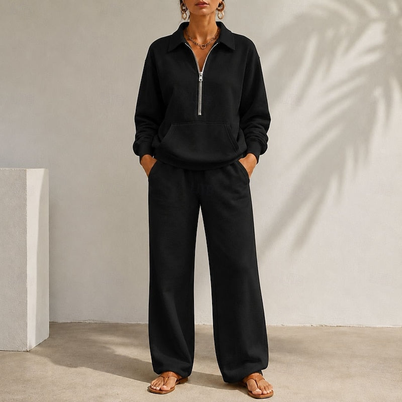 Lien | Conjunto de dos piezas con cuello y cierre