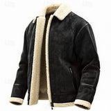 Jorge | Chaqueta aviador forrada en peluche