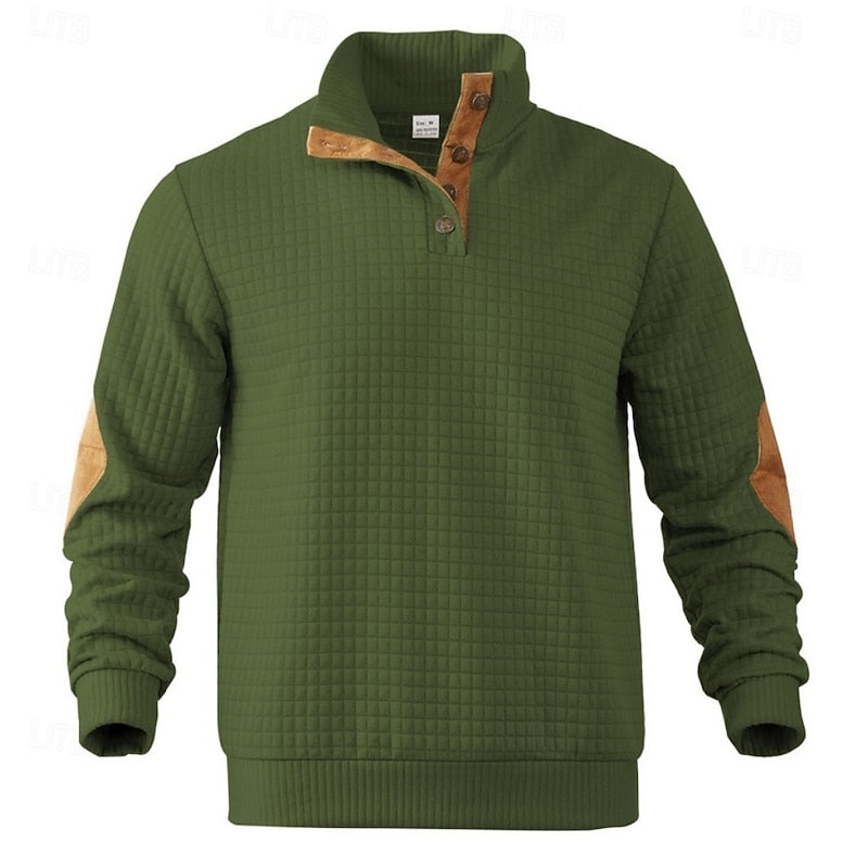 Patricio | Sweater texturado con cuello alto