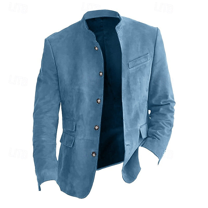 Eleodoro | Chaqueta de cuello mao para hombre