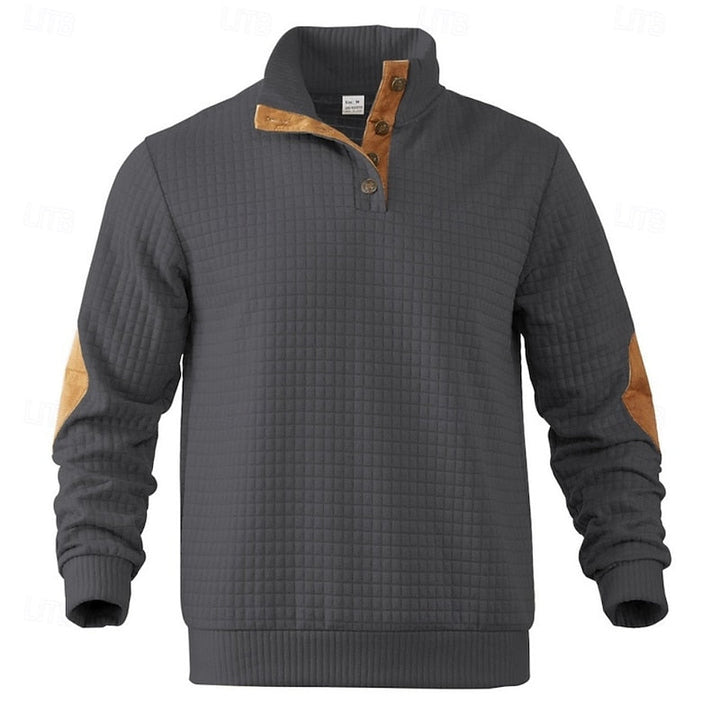 Patricio | Sweater texturado con cuello alto