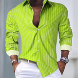 Jonathan | Camisa de rayas manga larga