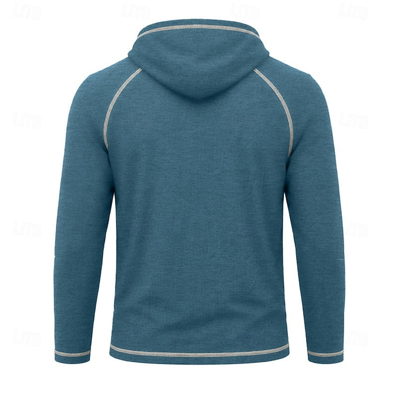 Fulgencio | Poleron con capucha y cordón para hombre