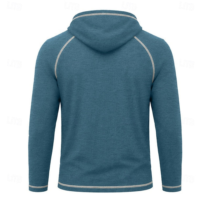 Fulgencio | Poleron con capucha y cordón para hombre