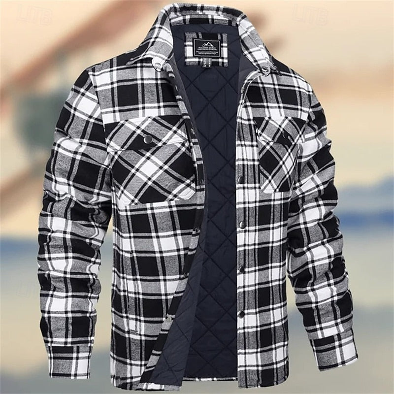 Leonel | Chaqueta camisera acolchada