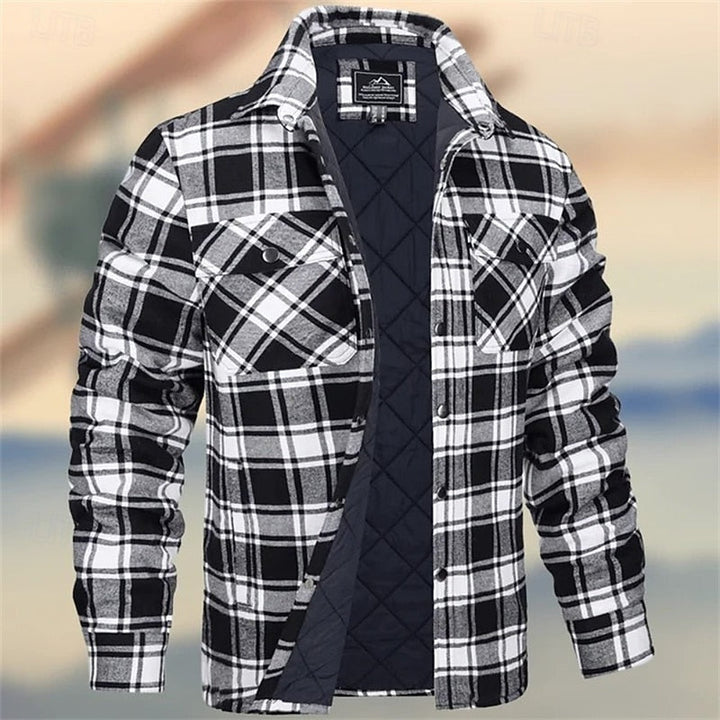 Leonel | Chaqueta camisera acolchada