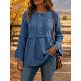 Guillermina | Blusa peplum con pinzas