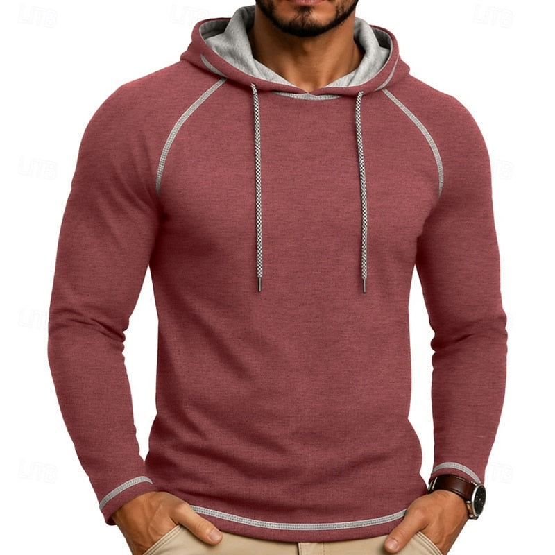 Fulgencio | Poleron con capucha y cordón para hombre