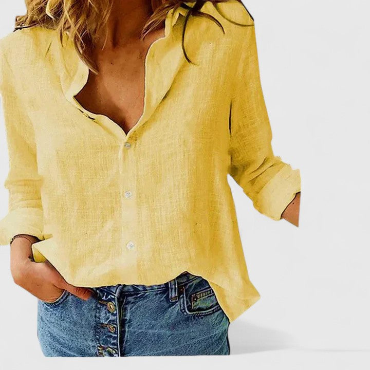 Ida | Blusa suelta con botones