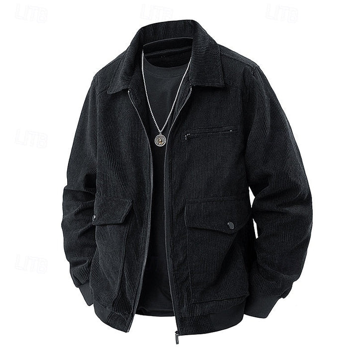 Marco | Chaqueta de cotelé con cuello camisero