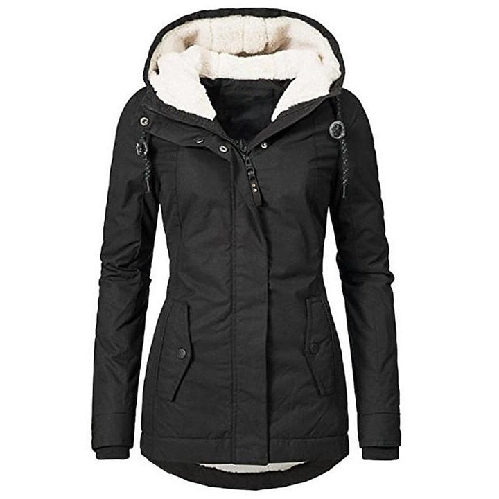 Jacinta | Parka con capucha forrada