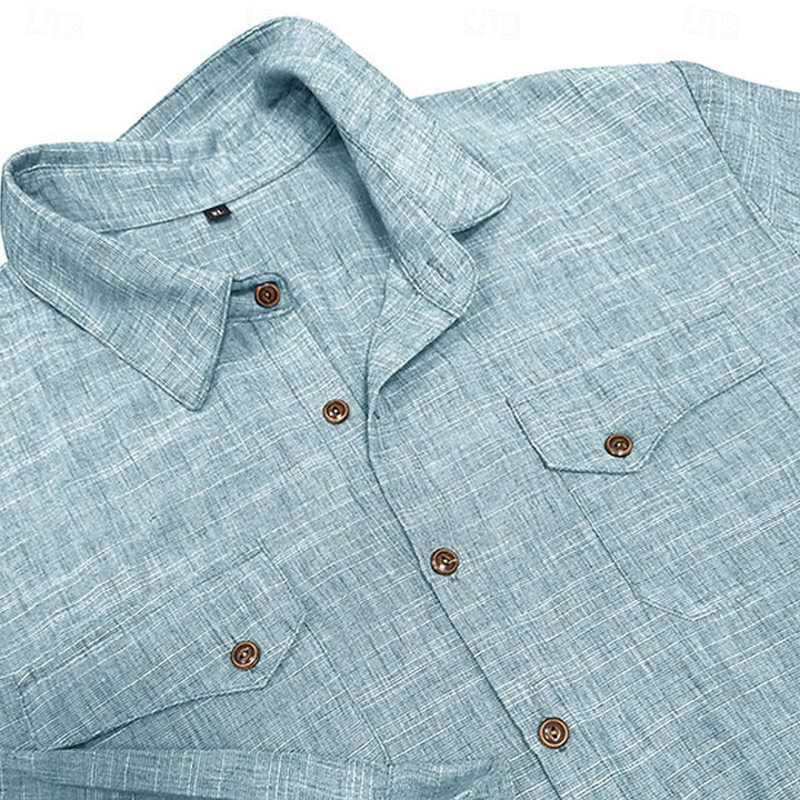 Aillañir | Camisa de botones relajada para hombre