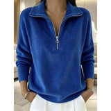 Jenifer | Sweater con cierre y cuello alto