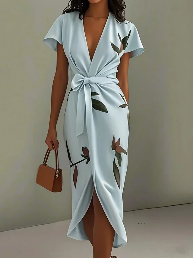 Nohelia | Vestido midi cruzado