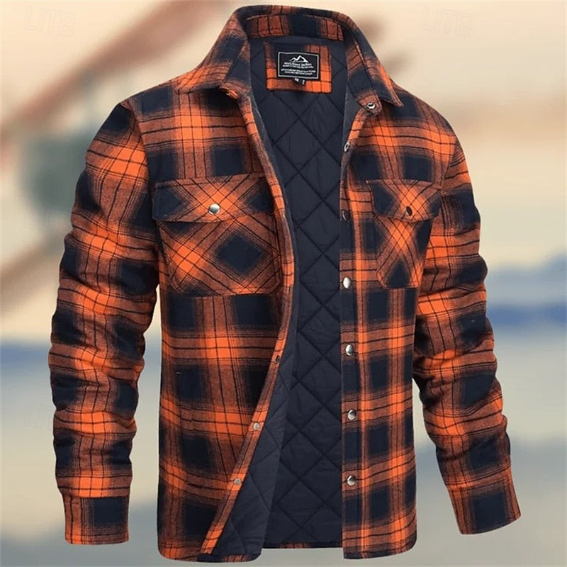 Leonel | Chaqueta camisera acolchada
