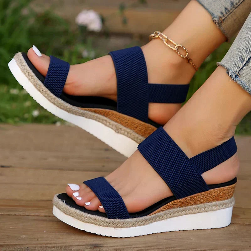 Rosalia | Sandalia plataforma confort