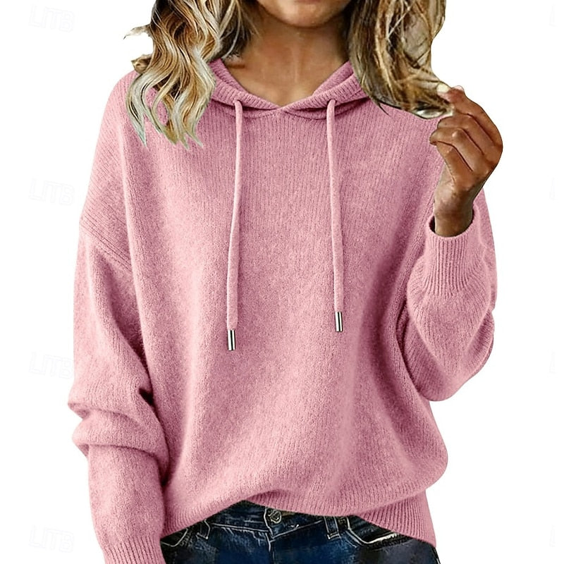 Ana Rosa | Sweater con capucha holgado