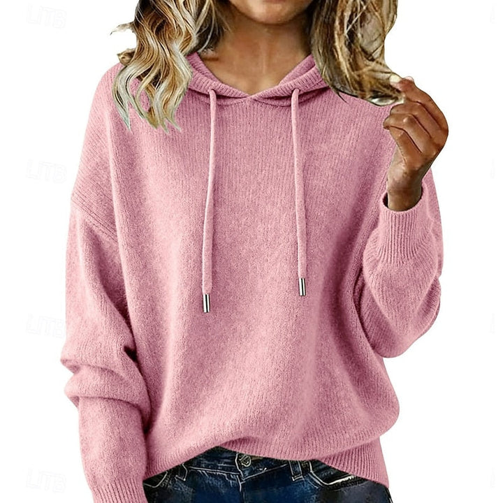 Ana Rosa | Sweater con capucha holgado