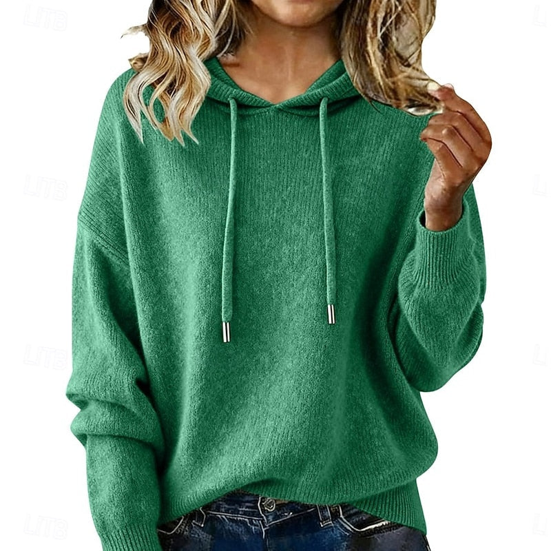 Ana Rosa | Sweater con capucha holgado