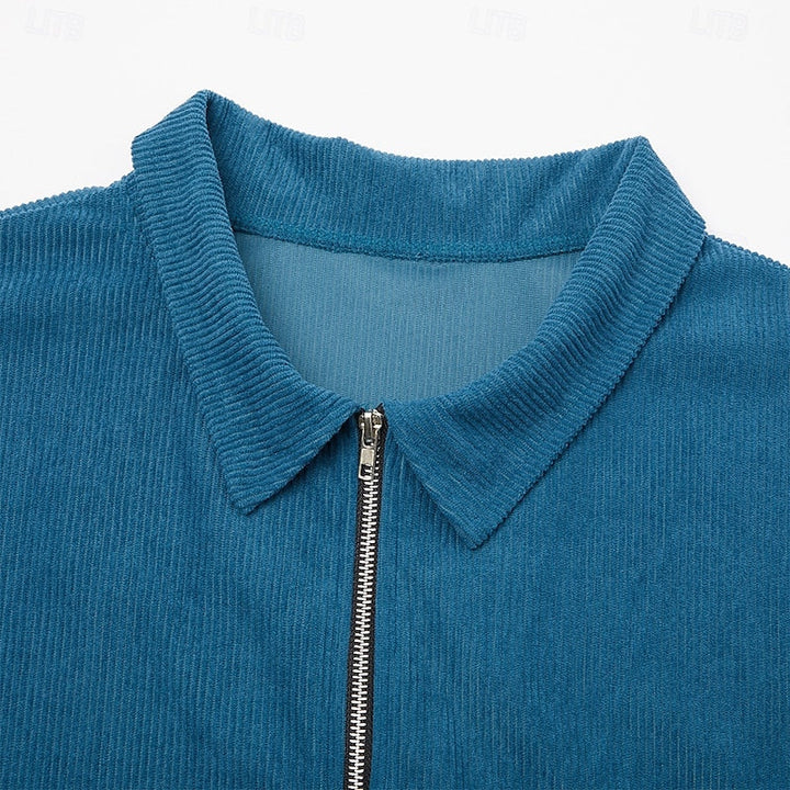 Jonás | Chaqueta de textura acanalada