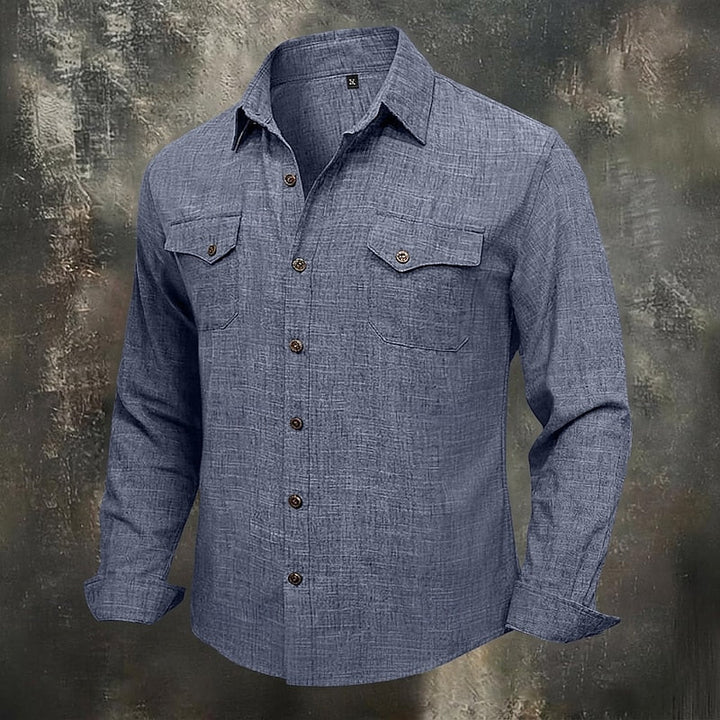 Aillañir | Camisa de botones relajada para hombre