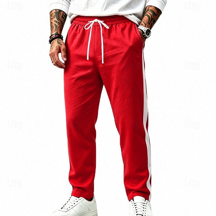 Horacio | Pantalón de buzo con franja lateral