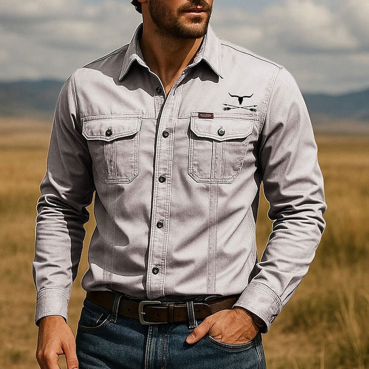Elvis | Camisa western de trabajo