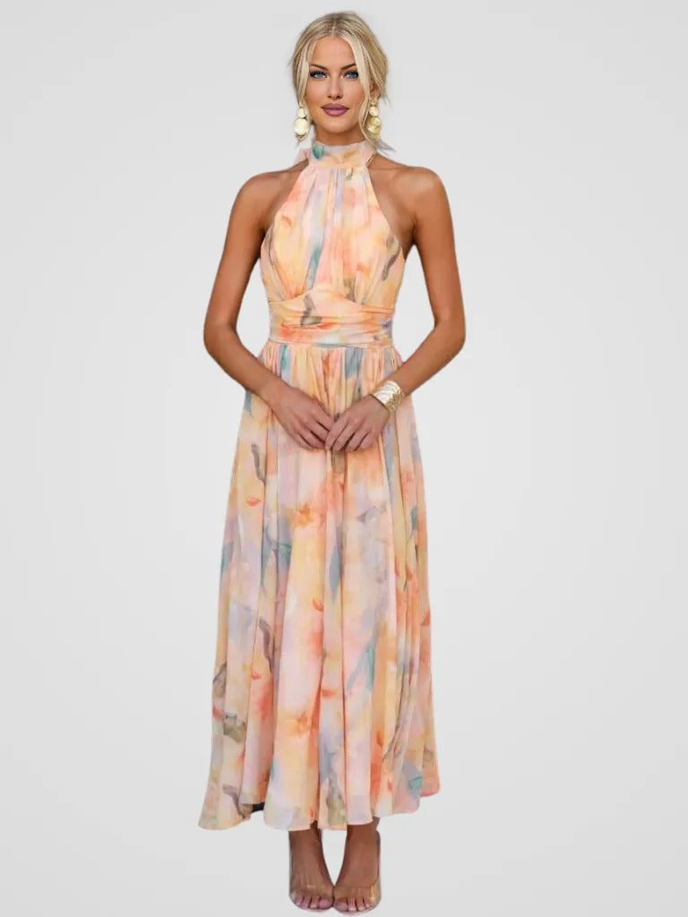 Lucía | Vestido Midi Floral Elegante