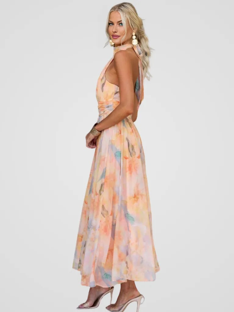 Lucía | Vestido Midi Floral Elegante