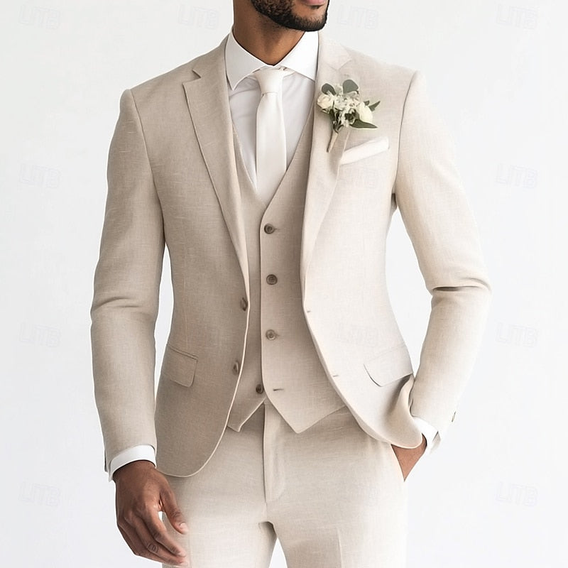 Cleto | Traje de tres piezas entallado