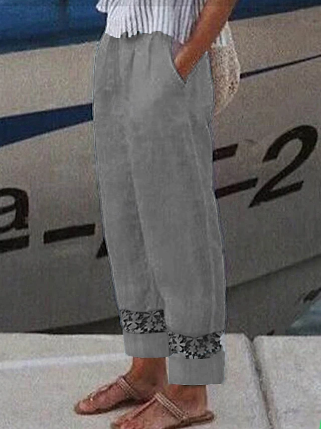 María Patricia | Pantalón holgado con cordón